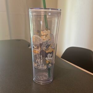 Starbucks Disney Parks WDW 50th Anniversary Vault Collection Venti Tumbler Retro